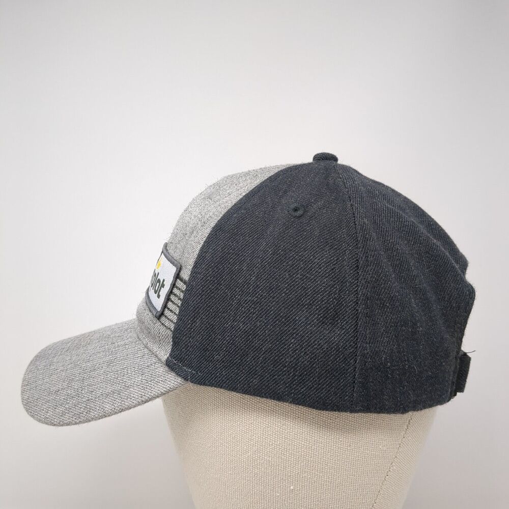 Simplot Patch Strapback Hat Gray One Size Adjusta… - image 3